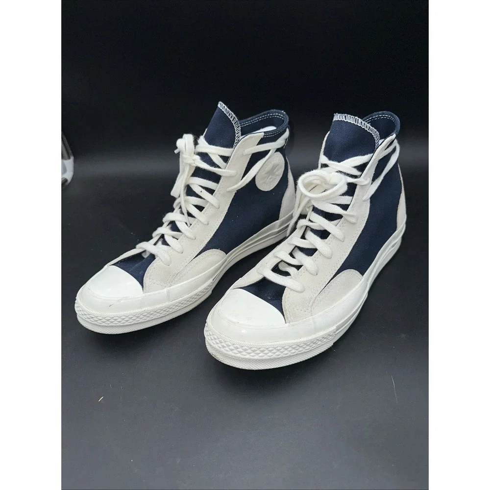 Converse Chuck 70 High Final Club Obsidian Egret Sneakers Men's 9 Women's 11